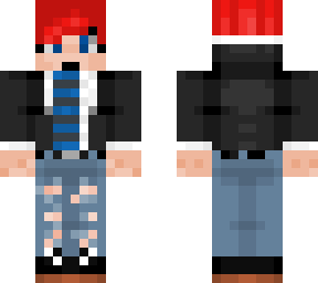 red haired boy