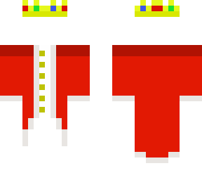 red robe and crown (crown is effect)