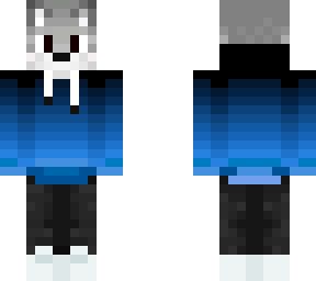 wolf gradient (black - blue) v2