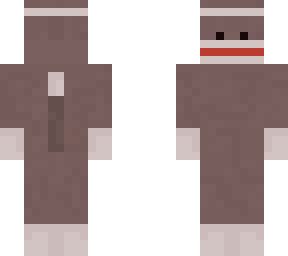 backwards sock monkey