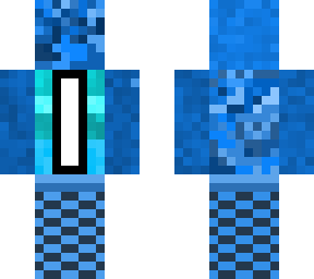 blue man