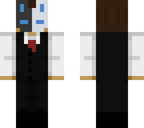 fox mask but in vest