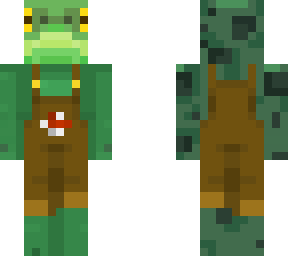 frog wit the overalls