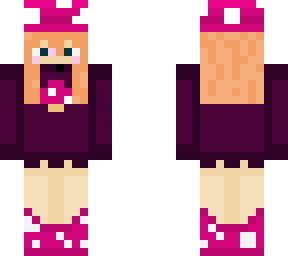 ginger mushroom girl