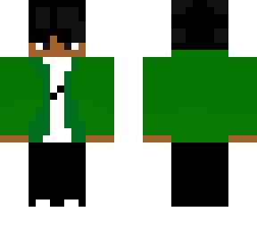 green jacket no horns