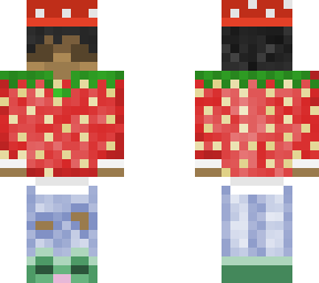 mushroom and strawberry
