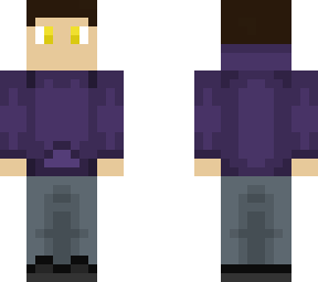 purple hoodie boy