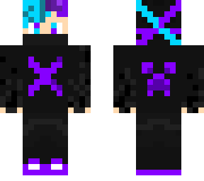 purple hudie boi