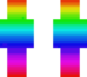 rainbow person