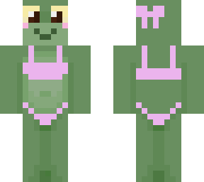 rana deforme en bikini