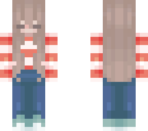 red girl sweater
