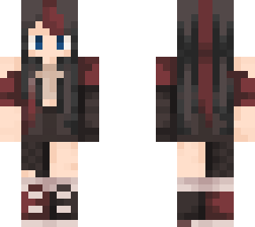 red grunge streak