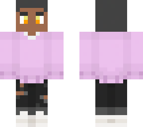 ronin w pink sweater