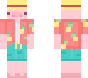 sunny pig with hat