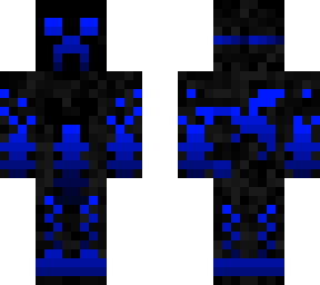 blue fade creeper face