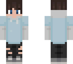 blue hoodie