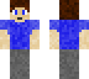 blue t-shirt