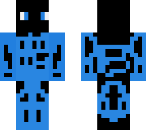 coverd in blue