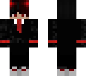 demon in suit