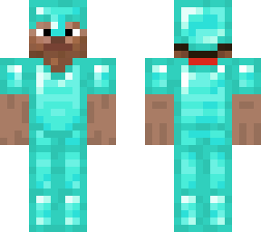 fake diamond armor skin