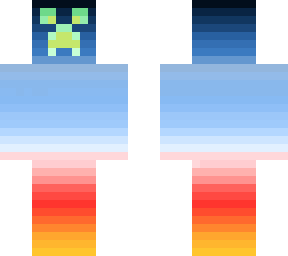 gradient rainbow creeper