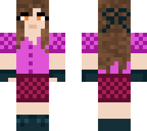 idk a girl with a skirt i guess