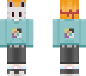 masked ginger skin