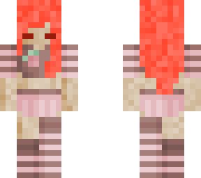 red haired soft aesthetic strawberry