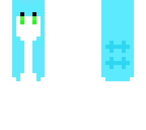 sky blue hair base