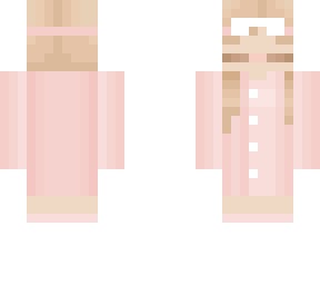 soft pink pj's + closed eyes
