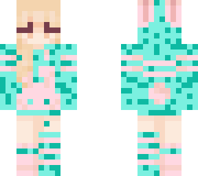 teal bunny
