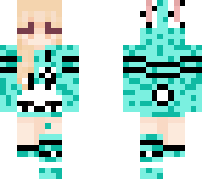 teal oreo bunny