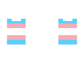 trans pride binder - full length
