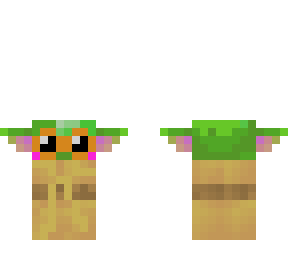 baby yoda with glasses