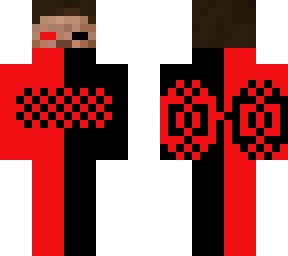 black & red herobrine