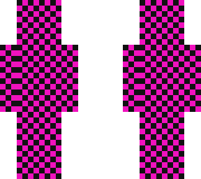 black and pink
