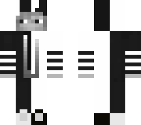 black and white steve 4.0 | Minecraft Skin