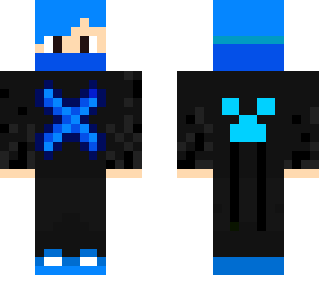 blue cool gamer xcreeperx