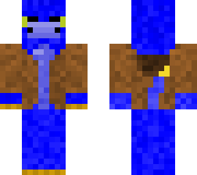 blue dragon but with a jacket
