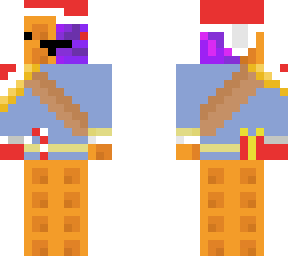 christmas waffle