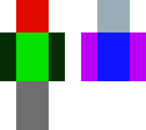 colourful man (turn off hat shirt pants for a secret)
