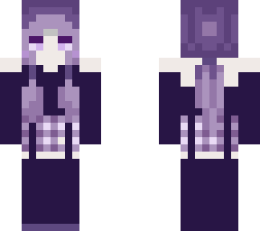 cute alt girl purple
