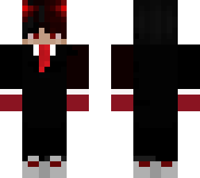 demon boy in formals