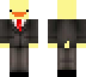 duck in suit