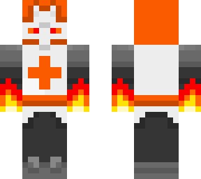elemental orange knight (castle crashers)