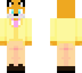 fox in a yellow tux v2