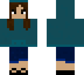 girl in a hoodie