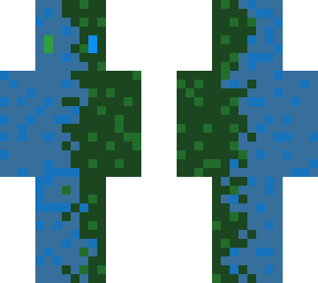 multi blob (black & white) (green & blue)