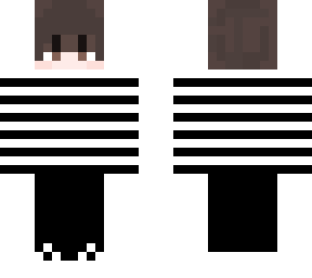 my first skin! (me in real life)