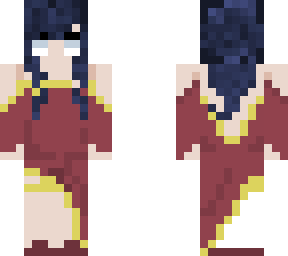 new lore skin (red dress)